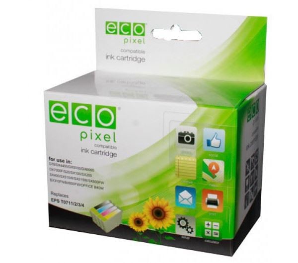 Ecopixel utángyártott Brother LC1000/LC970 tintapatron fekete (BROLC1000BKFUEC) Ecopixel utángyártott Brother LC1000/LC970 tintapatron fekete (BROLC1000BKFUEC)