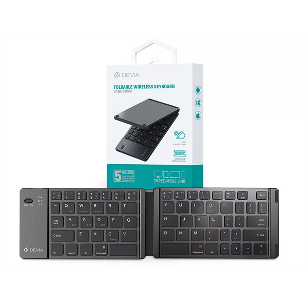 DEVIA ST387470 ÖSSZECSUKHATÓ VEZETÉK NÉLKÜLI    BLUETOOTH BILLENTYŰZET ENG