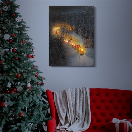 Family Decor 58476 LED FALI KÉP 30 X 40 CM