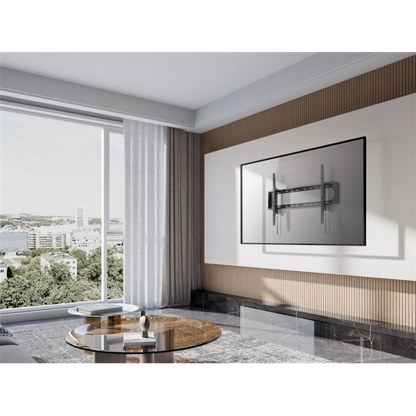 Equip TV Fali konzol - 650339 (60"-120", Max.: 120kg, dönthető, fekete)