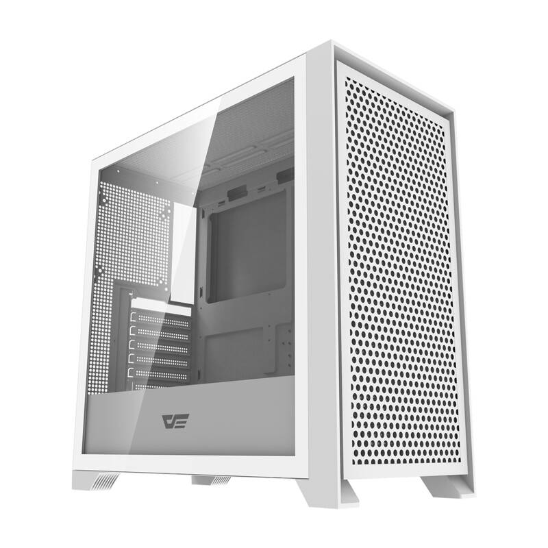Darkflash DRX90 Mesh Számítógépház Fehér 
