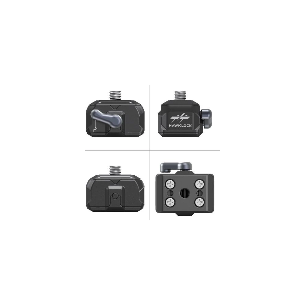 SMALLRIG Drop-in HawkLock Universal mini Quick Release Clamp and Plate SMALLRIG Drop-in HawkLock Universal mini Quick Release Clamp and Plate