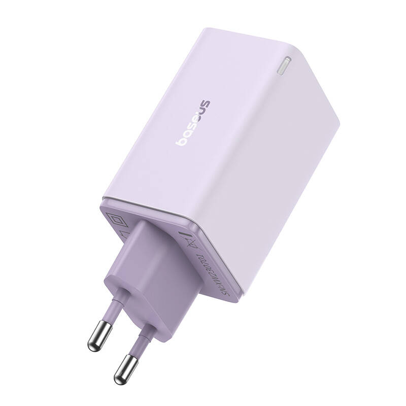 Baseus GAN6 Pro gyorstöltő, 2xUSB-C + 2xUSB, 65W Baseus GAN6 Pro gyorstöltő, 2xUSB-C + 2xUSB, 65W
