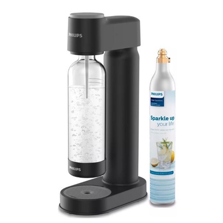 Philips ADD4901BK/10 Szódagép Philips ADD4901BK/10 Szódagép